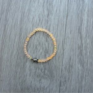 Orange turtle bracelet